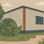 Ilustrácia ekologického prístupu k montovaným halám zo sendvičových panelov